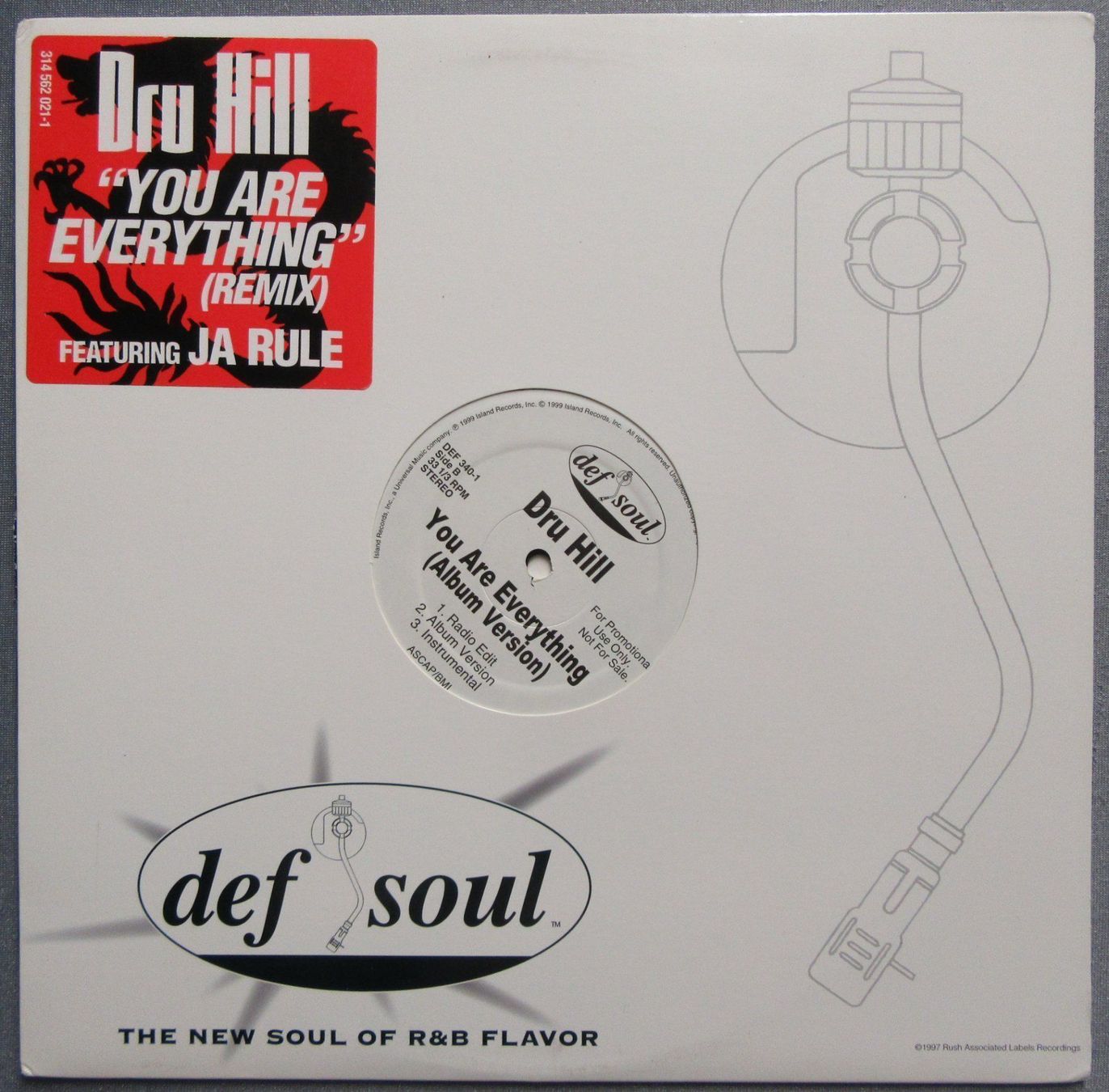 Schallplatten: Dru Hill - "you are everything" (Remix) - Maxi Single – Gebraucht aus Auenstein von Padabimbim