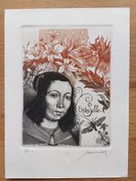 Exlibris Hedwig Pauwels - Original Radierung signiert