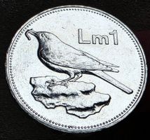 MALTA 1 LIRA 1986