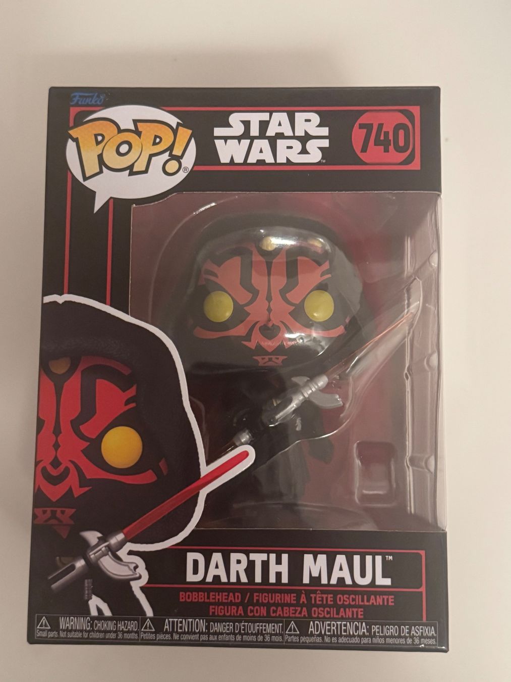 Star Wars Carte collezionabili: Star Wars Darth Maul Funko Pop – Usato da Birsfelden venduto da dor_mzl9