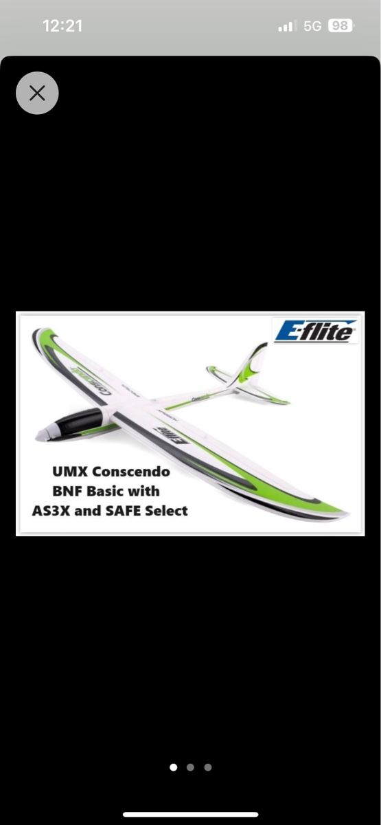 E-Flite Modellismo RC: UMX Conscendo BNF – Nuovo e nell'imballaggio originale da Biel/Bienne venduto da Kamov75 2