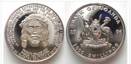 Uganda 1000 Schillings 1996 Jesus