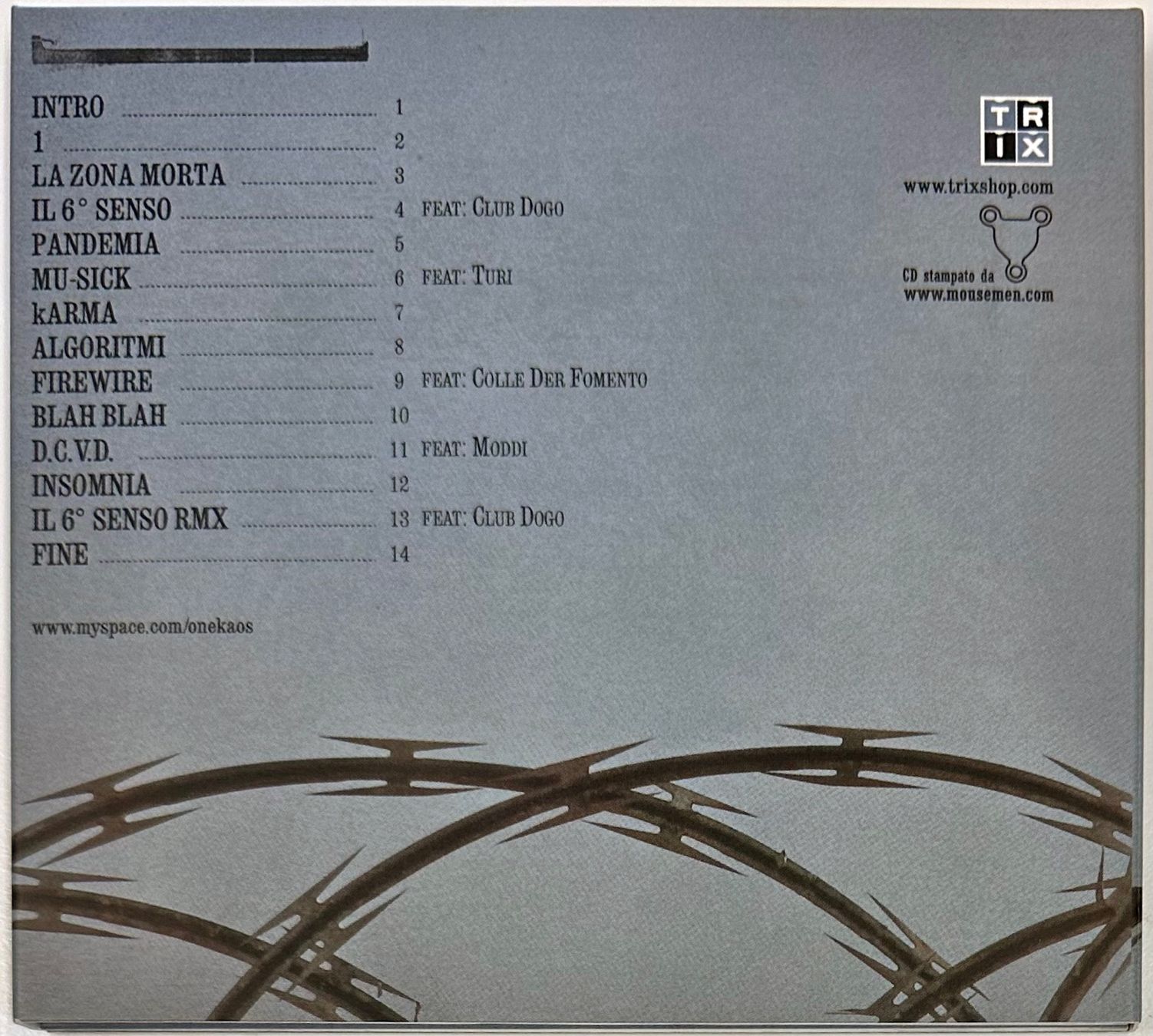 CD: Kaos – Karma – Usato da Martigny venduto da jereq 1