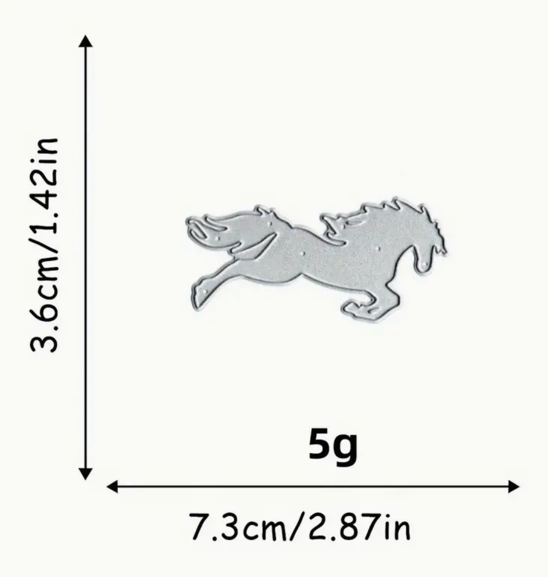 Schablonen: Pferd - Stanzschablone – Neu und originalverpackt aus Frenkendorf von jazzplatten 1