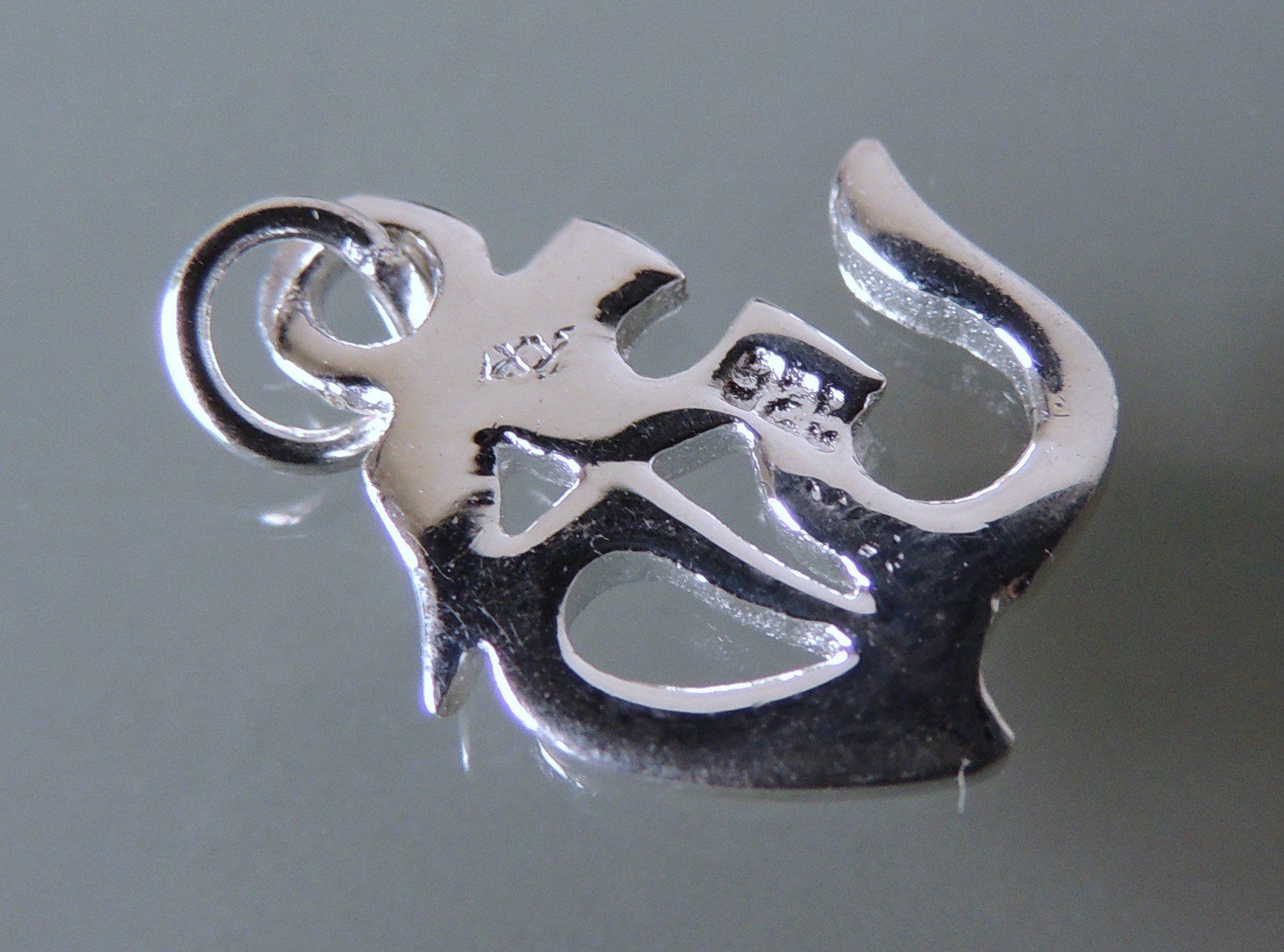 Ciondoli: OM Silber 925 Anhänger 15 x 11 mm – Nuovo e nell'imballaggio originale da Waldenburg venduto da schaller707 2