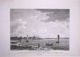 Arbon Originalkupferstich 1780
