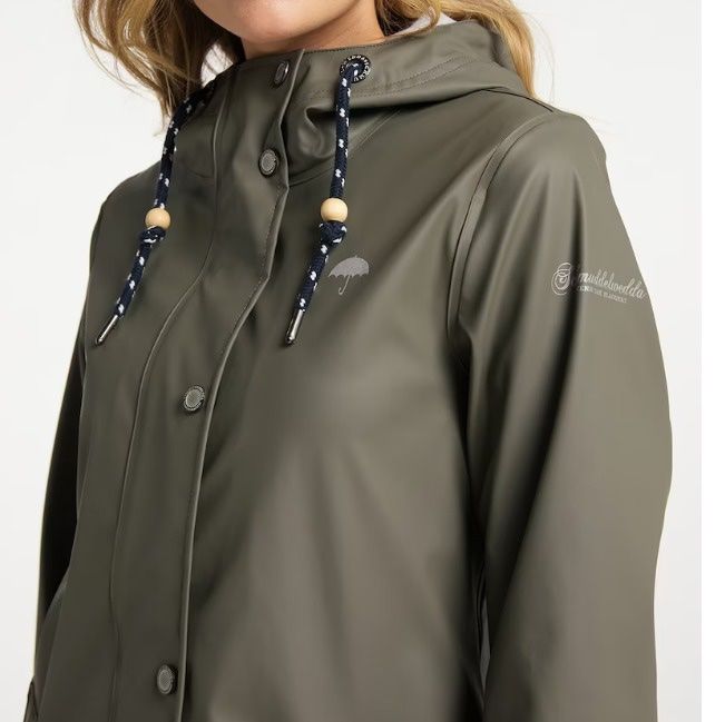 Schmuddelwedda olive green rain jacket Kaufen auf Ricardo