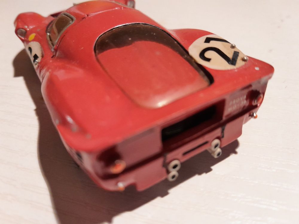 Miniature Ferrari 330 1/18 Tecnomodel LMB No.11 Team NART 24h Le Mans 1964
