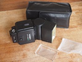 Minolta Auto 360PX-Blitz, 80s Top-Modell flash vintage Japan