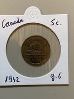 Canada - 5 cents - 1942 - Georges 6 