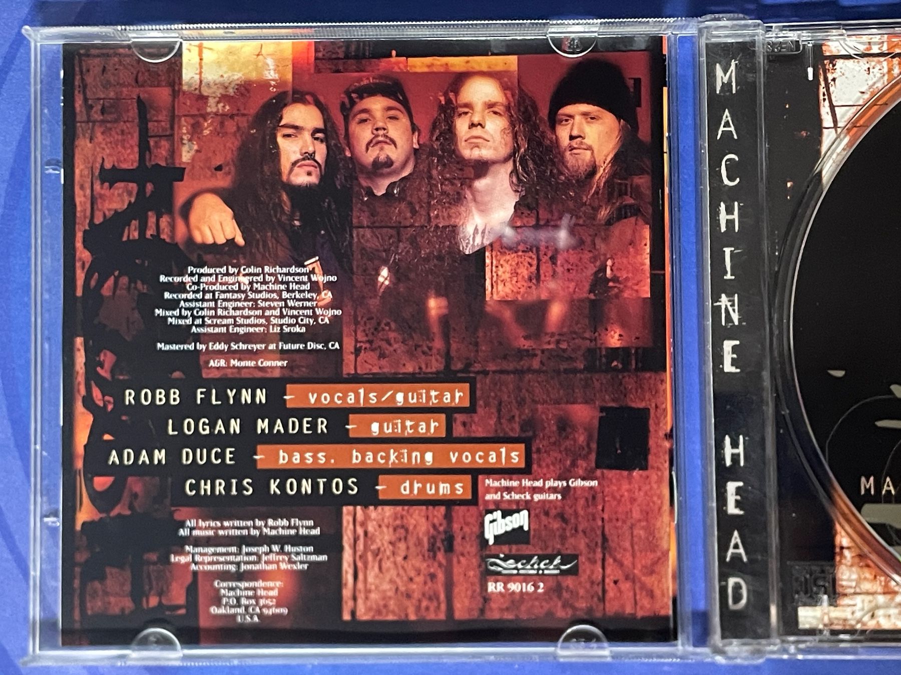 CDs: Machine Head - Burn My Eyes – Gebraucht aus Muri b. Bern von AdidasCollector 2