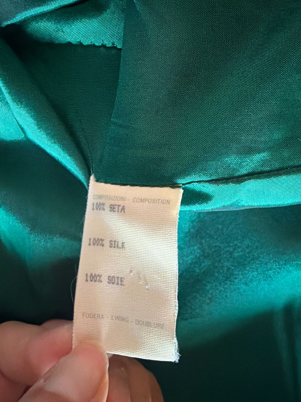 Versace Vestes: Gianni Versace, 100% Silk Blazer IT 42 – D'occasion à Pfäffikon SZ par sophia.koch 4