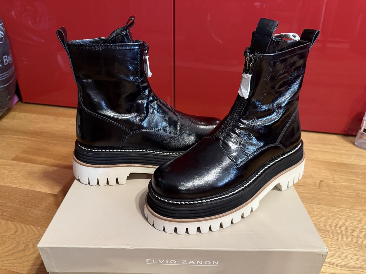 Scarpe da donna: Elvio Zanon Stiefel, Gr. 38, Neu! – Nuovo e nell'imballaggio originale da Reinach AG venduto da innamac 5