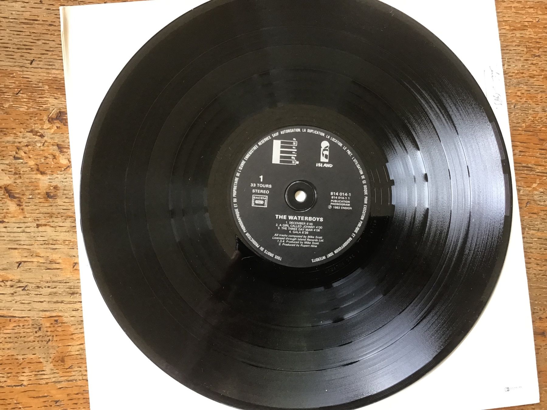 Dischi in vinile: LP The Waterboys – Usato da Fully venduto da Ruby97 4