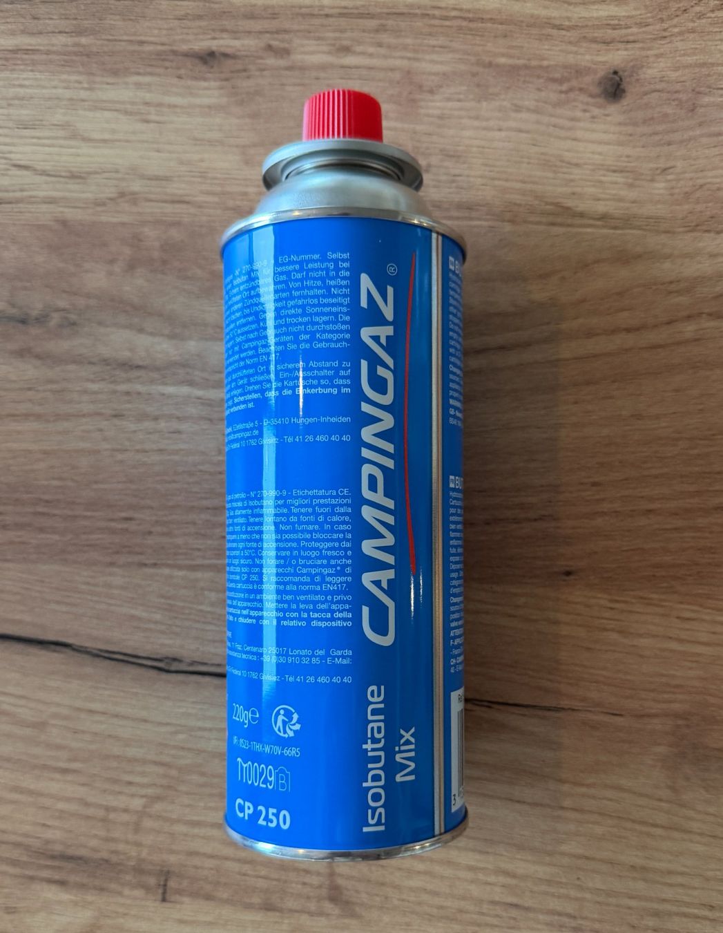 Campingaz Gas-Geräte & -Technik: Gaskartusche CP 250 CAMPINGAZ – Neu (gemäss Beschreibung) aus Schlieren von NM_Nici 1