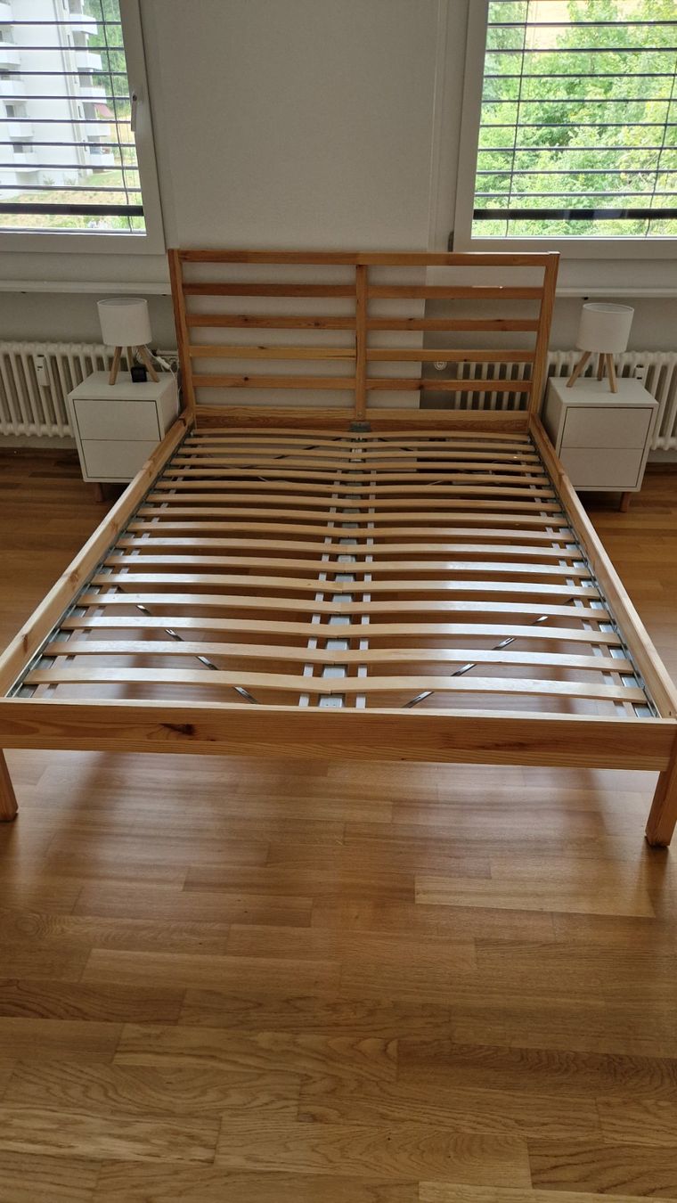 Ikea Letti: IKEA TRAVA Bettgestell 140x200cm – Usato da Liestal venduto da koe_x6fb 2