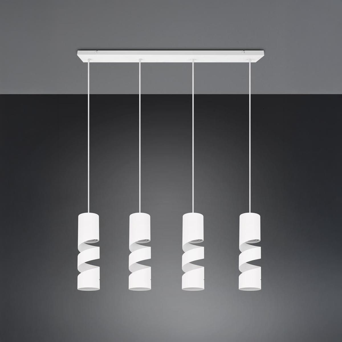 Lampadari & plafoniere: Pendelleuchte, Weiss 4 Spots 80 cm Breit – Nuovo (secondo la descrizione) da Kreuzlingen venduto da Smart-Light 3