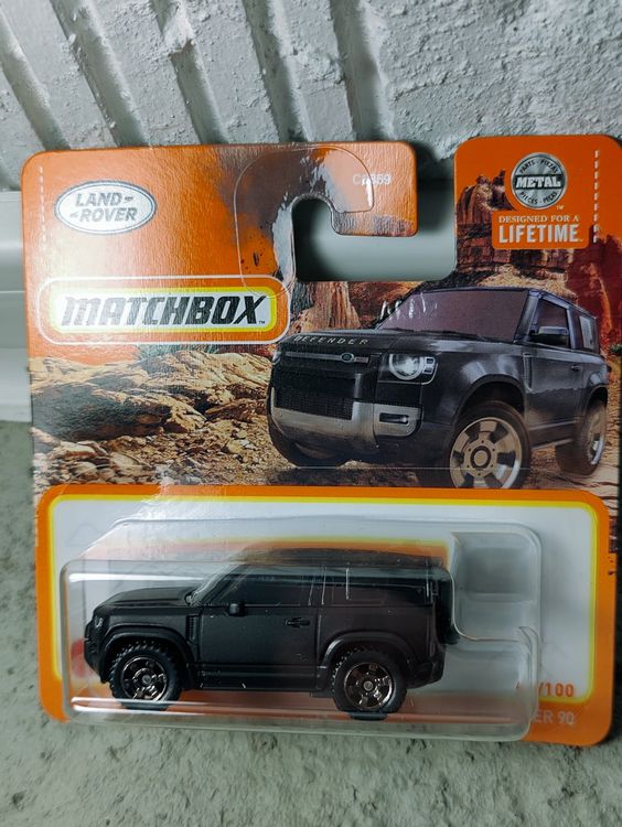 Matchbox Land Rover Defender 90 2020 Grün 1:64 | Modelle Alles Gute