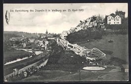 Weilburg, Die Vernichtung des Zeppelin I