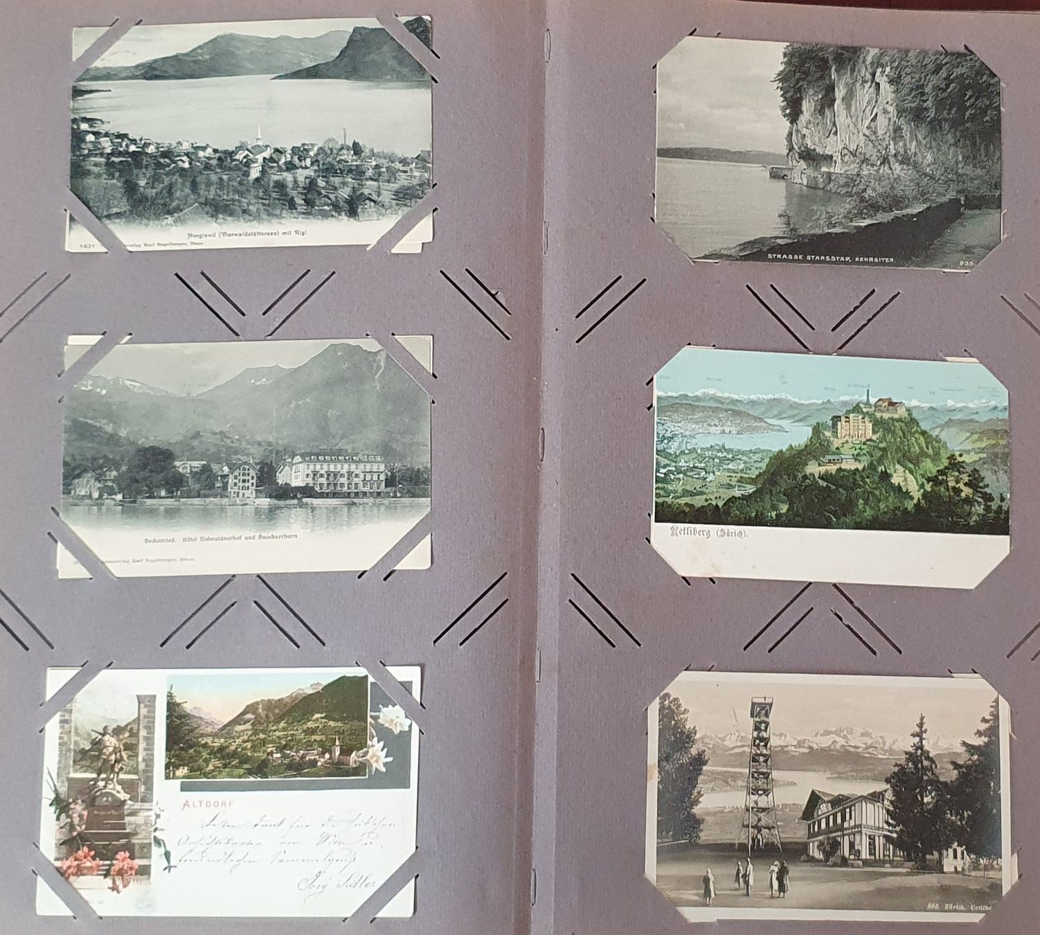 Album: Album mit 170 älteren Ansichtskarten Schweiz – Usato da Kreuzlingen venduto da Rschweiz1 6