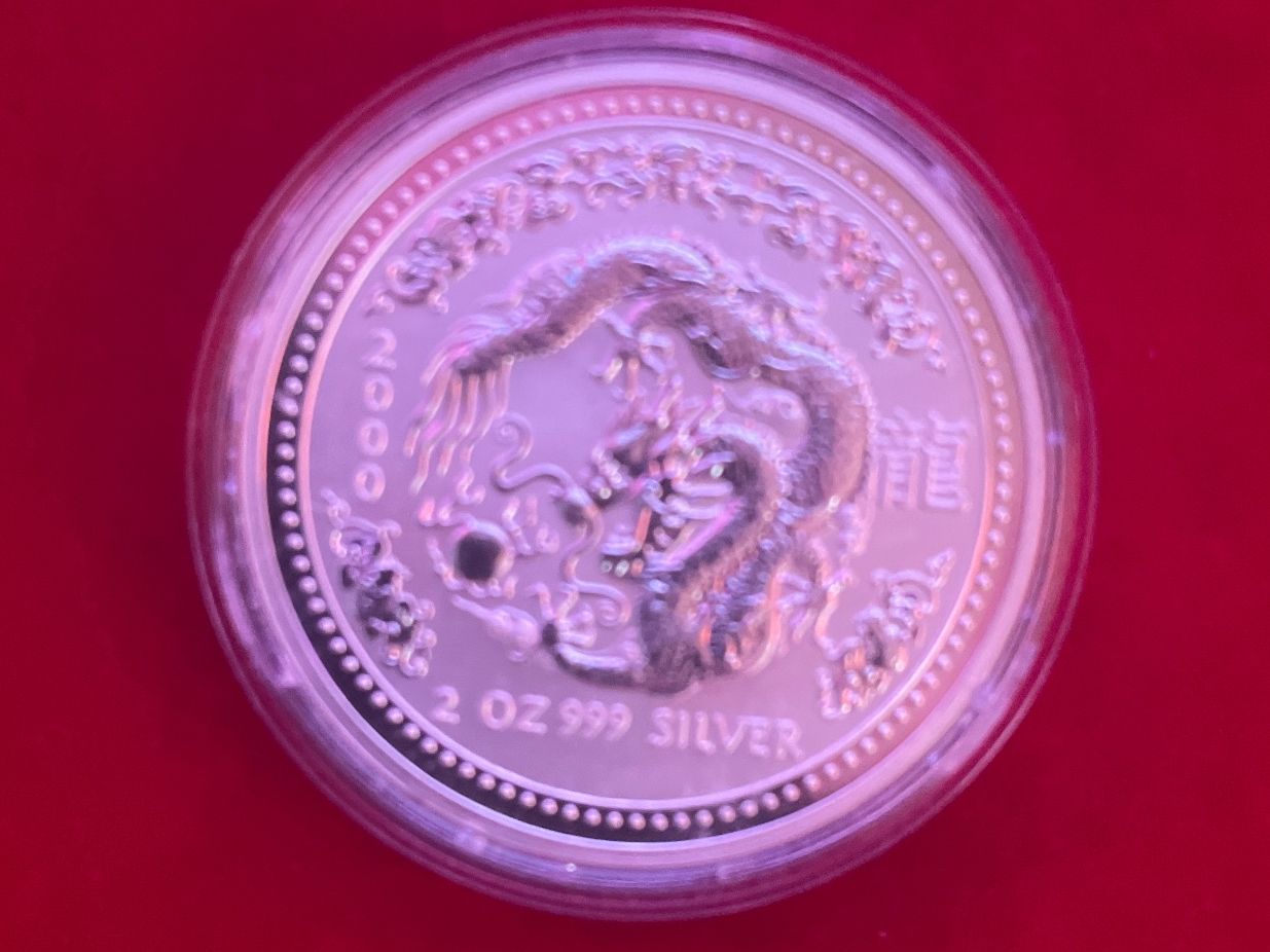 Tutti le monete: Lunar 2000 Drache 2oz – Nuovo (secondo la descrizione) da Obergösgen venduto da Camaro_zl1