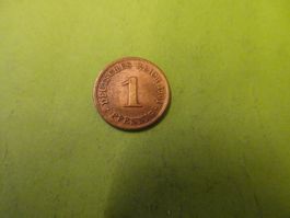 Dt. Reich 1901 A, 1 Pfennig