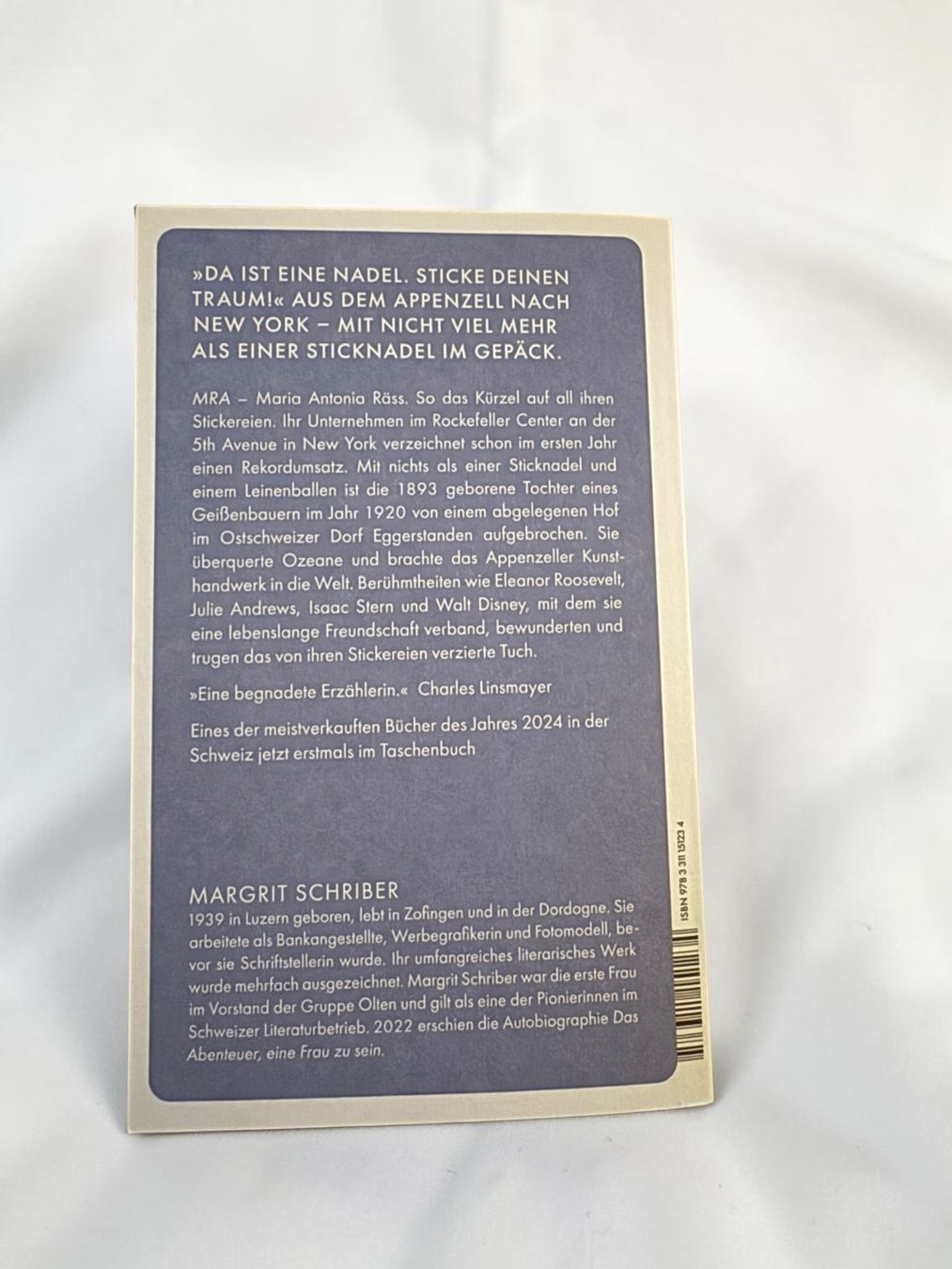 Libri: Die Stickerin – Margrit Schriber – Nuovo (secondo la descrizione) da Bern venduto da MissionAusmisten 1