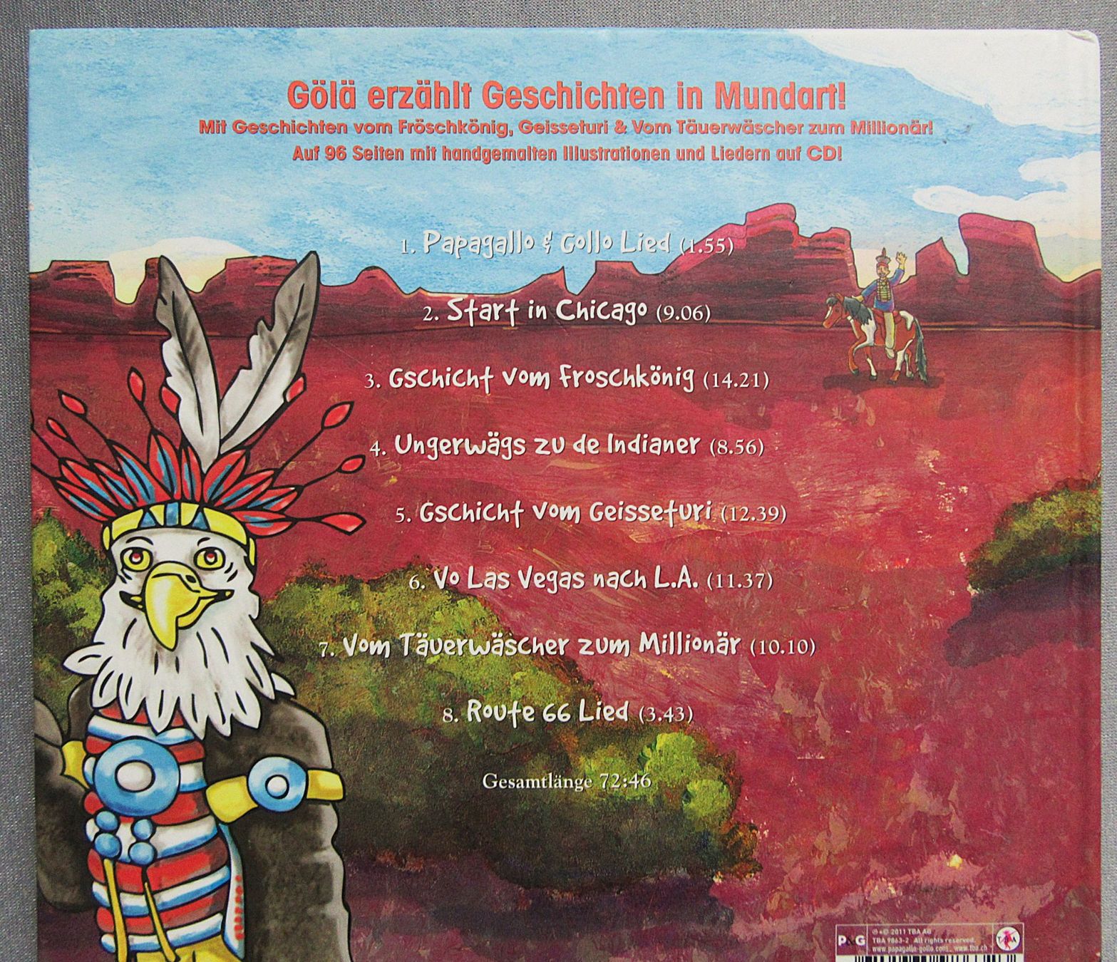 Libri: Papagallo & Gollo - Route 66 - ohne CD – Usato da Auenstein venduto da Padabimbim 1