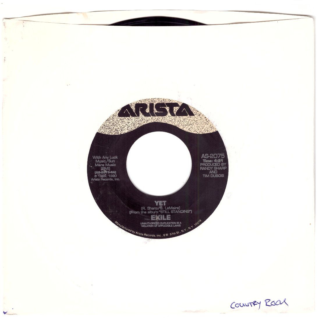 Vinyles: EXILE – D'occasion à Bassersdorf par house-of-vinyl