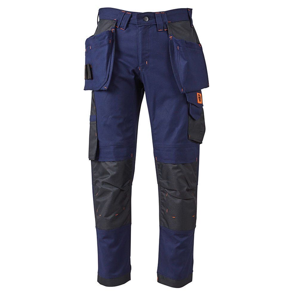 Pantaloni: Robuste Arbeitshose in Dunkelblau – Nuovo e nell'imballaggio originale da Brütten venduto da Diana098