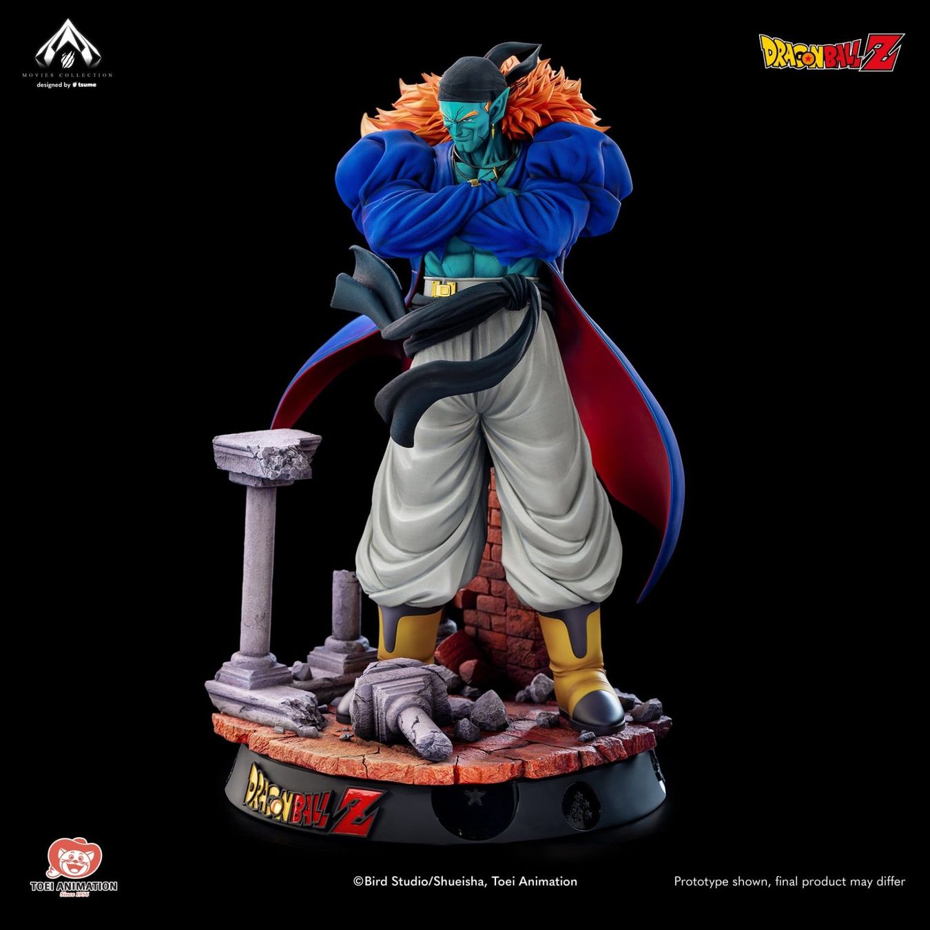 Dragon Ball Z 1/4 Bijutsu Bojack Movies Collection 63 cm (Neuf avec ...