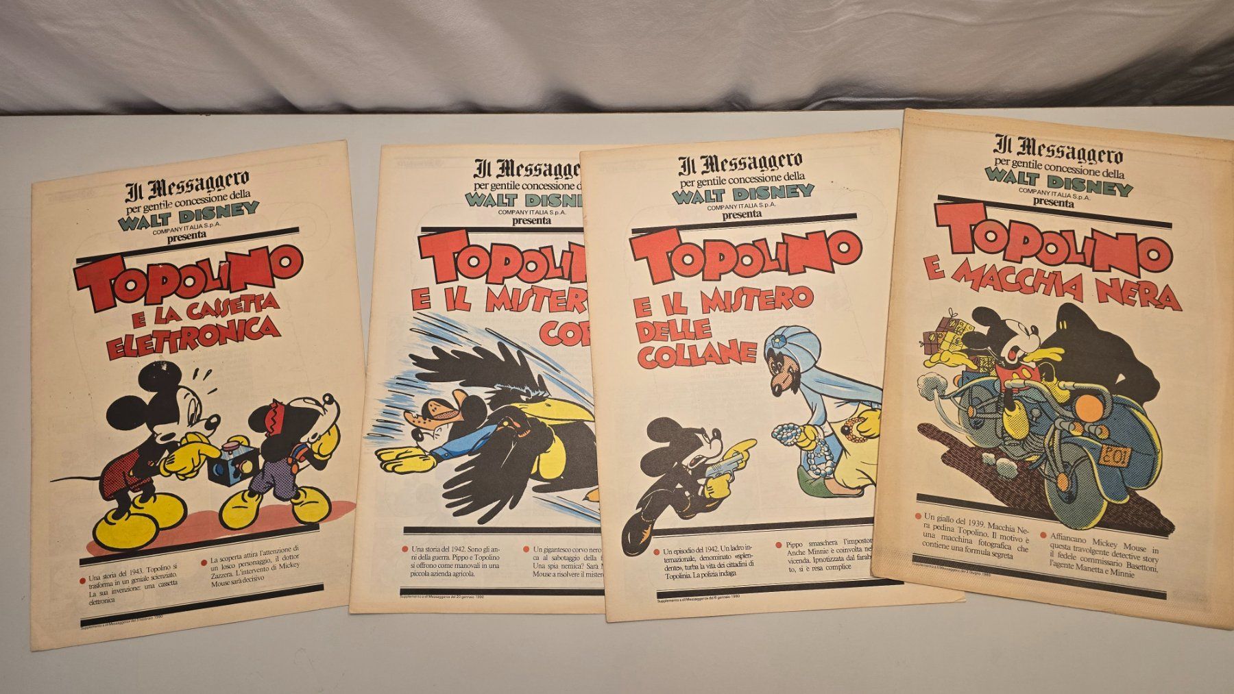 Comics: Comis Fumetti Topolino Mickey Mouse – Gebraucht aus Zürich von Bobesfee 4