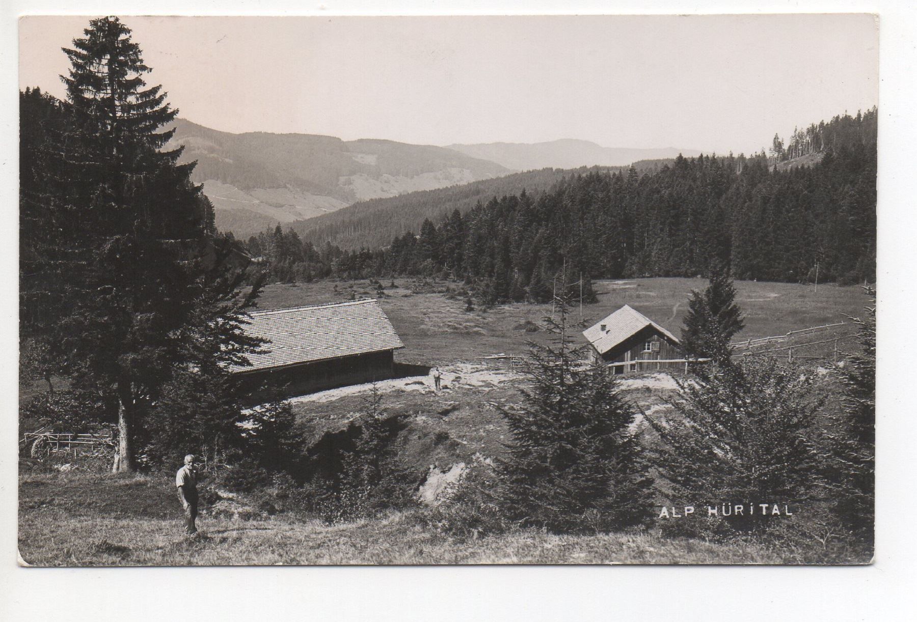 Cartoline postali: ZUG Alp Hürital – Usato da Jona venduto da philajona