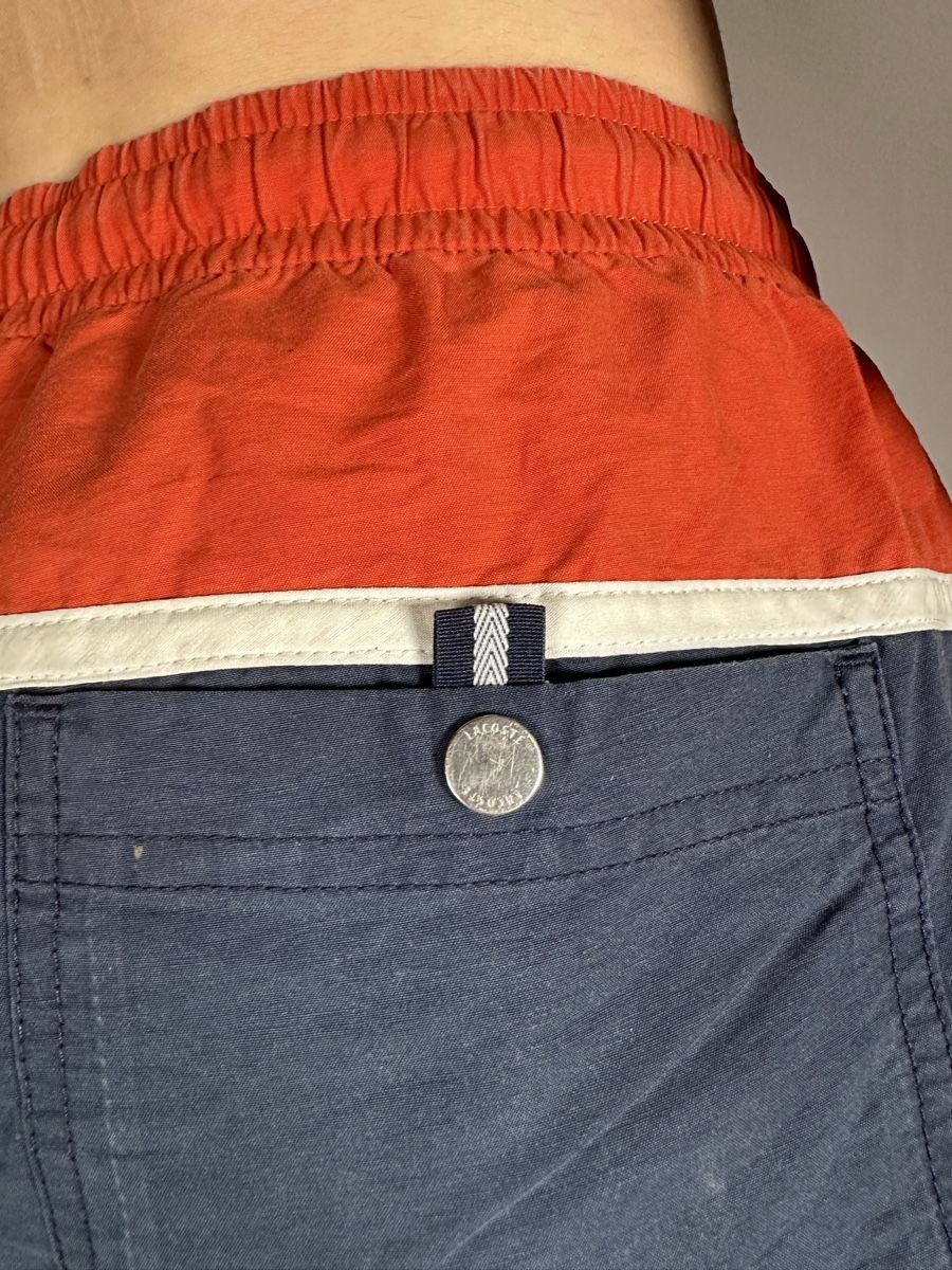 Lacoste Costumi da bagno: Short de bain Lacoste Bleu marine et Rouge - Taille L – Nuovo (secondo la descrizione) da Hauterive NE venduto da Leo_o 3