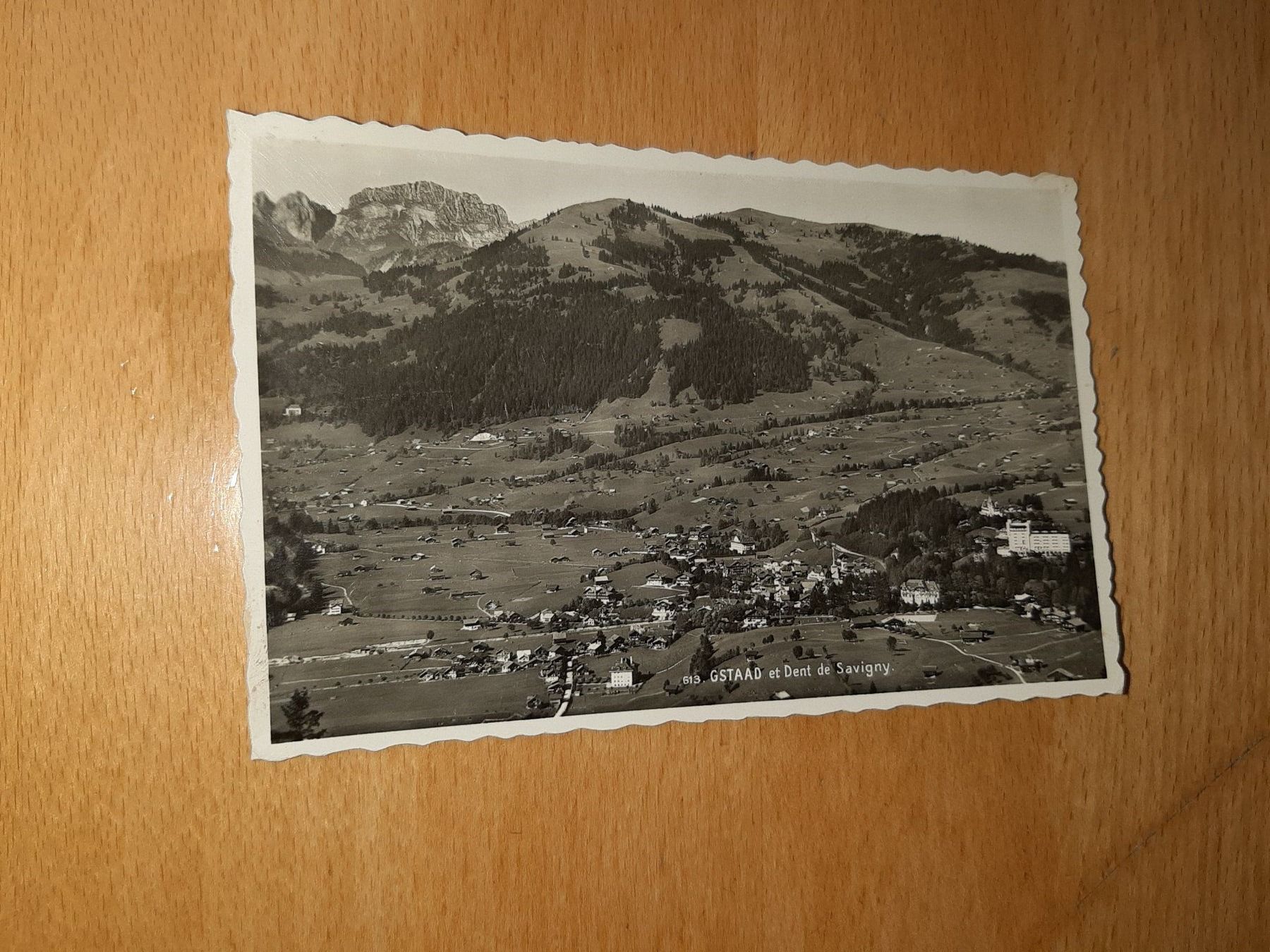 Cartoline postali: A.K.  Gstaad  1943 – Usato da Rotkreuz venduto da nigal