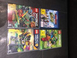 4xcoole lego dvds ninjago und nexo nights…