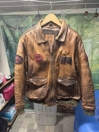 Motorradjacke Echtleder