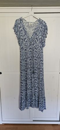gemustertes Maxikleid