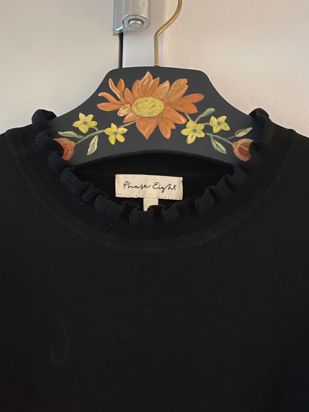 Phase Eight Top: PHASE EIGHT Shelly Gewebter Pullover mit Ärmeldetail – Nuovo (secondo la descrizione) da Luzern venduto da Sommer_26 6