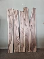 Nussbaum Massivholz Klotzbretter Natur Edelholz 5 Stk