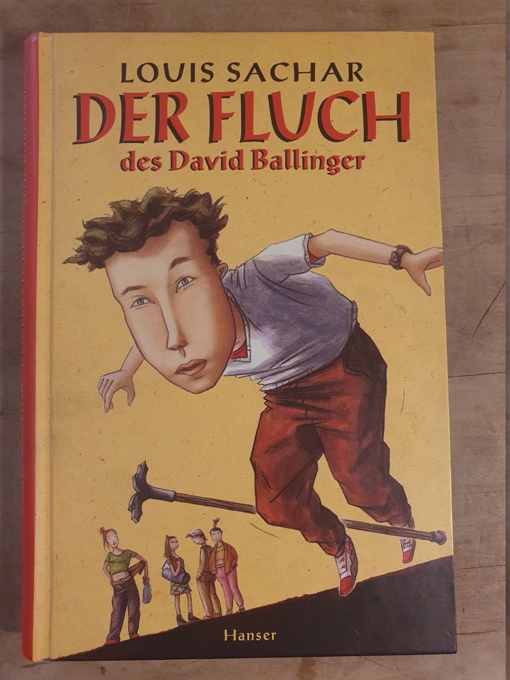 Libri: Der Fluch des David Ballinger Louis Sachar Hanser – Usato da Zürich venduto da loosebone