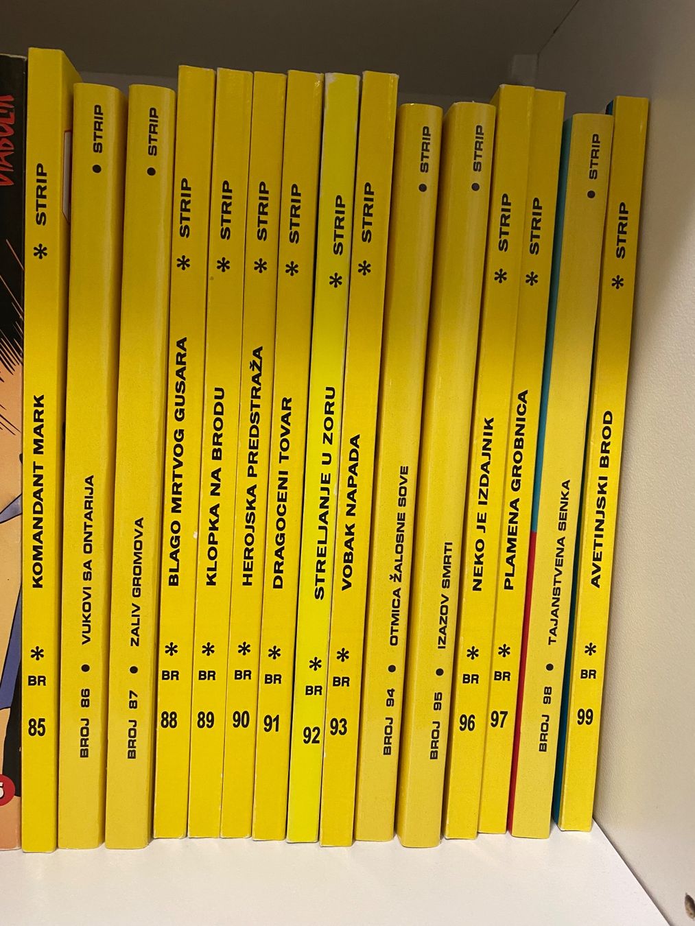 Comics: Komadant Mark SET, Serbisch – Gebraucht aus Jona von Mister_N0 5