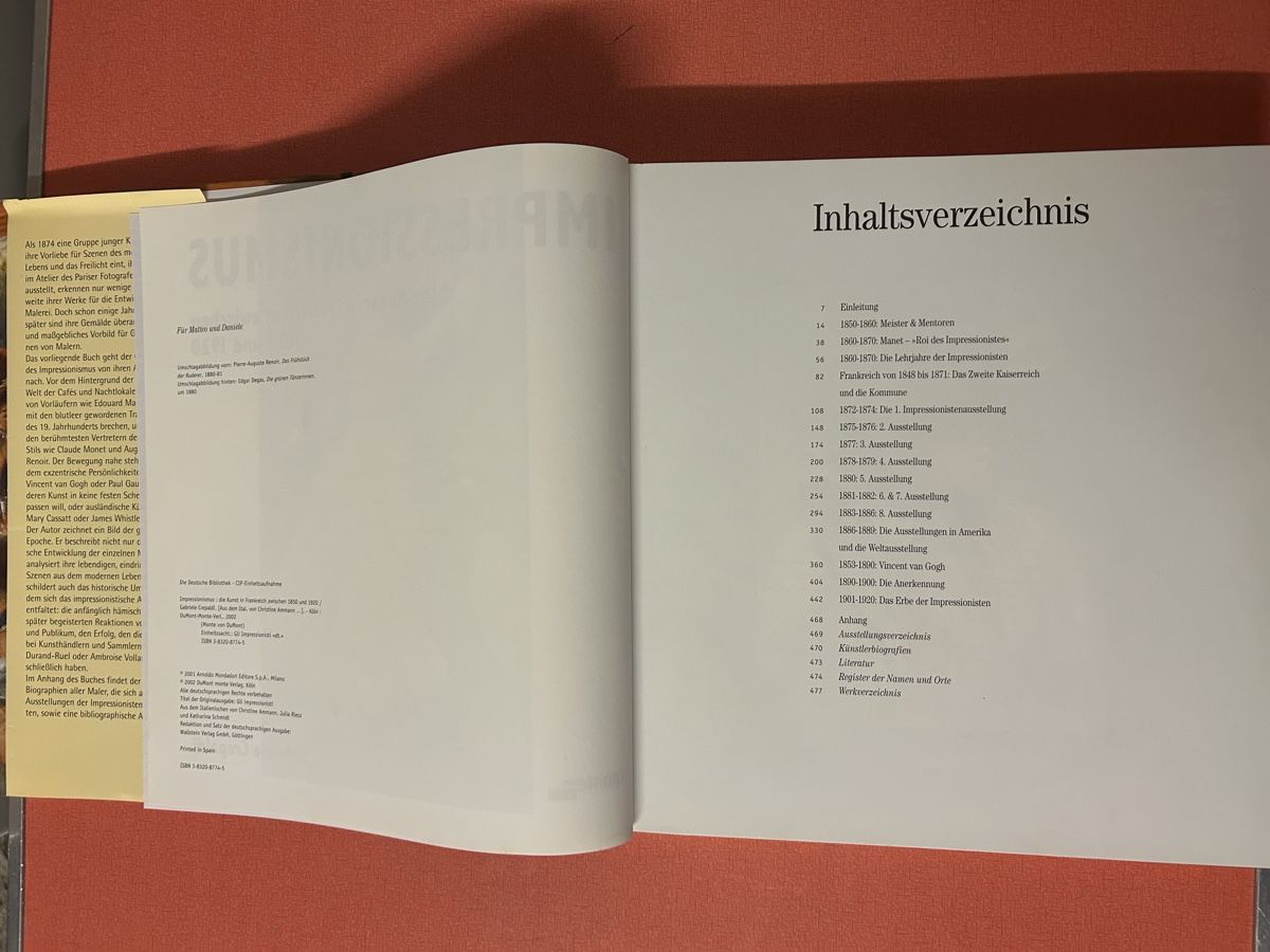 Libri: IMPRESSIONISMUS - Die Kunst in Frankreich 1850-1920 – Usato da Lanzenhäusern venduto da vic63 1