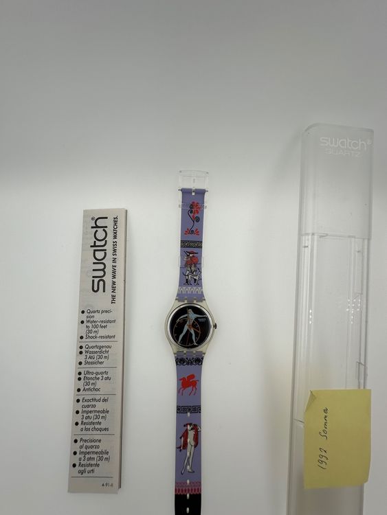 Swatch Montres: SWATCH GENT GK14 NEU 1992 – Neuf avec emballage d'origine à Bremgarten AG par uhrenshopp