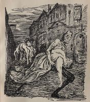 Alfred Kubin (1877-1959), Orig. Buch-Illustration, um 1910