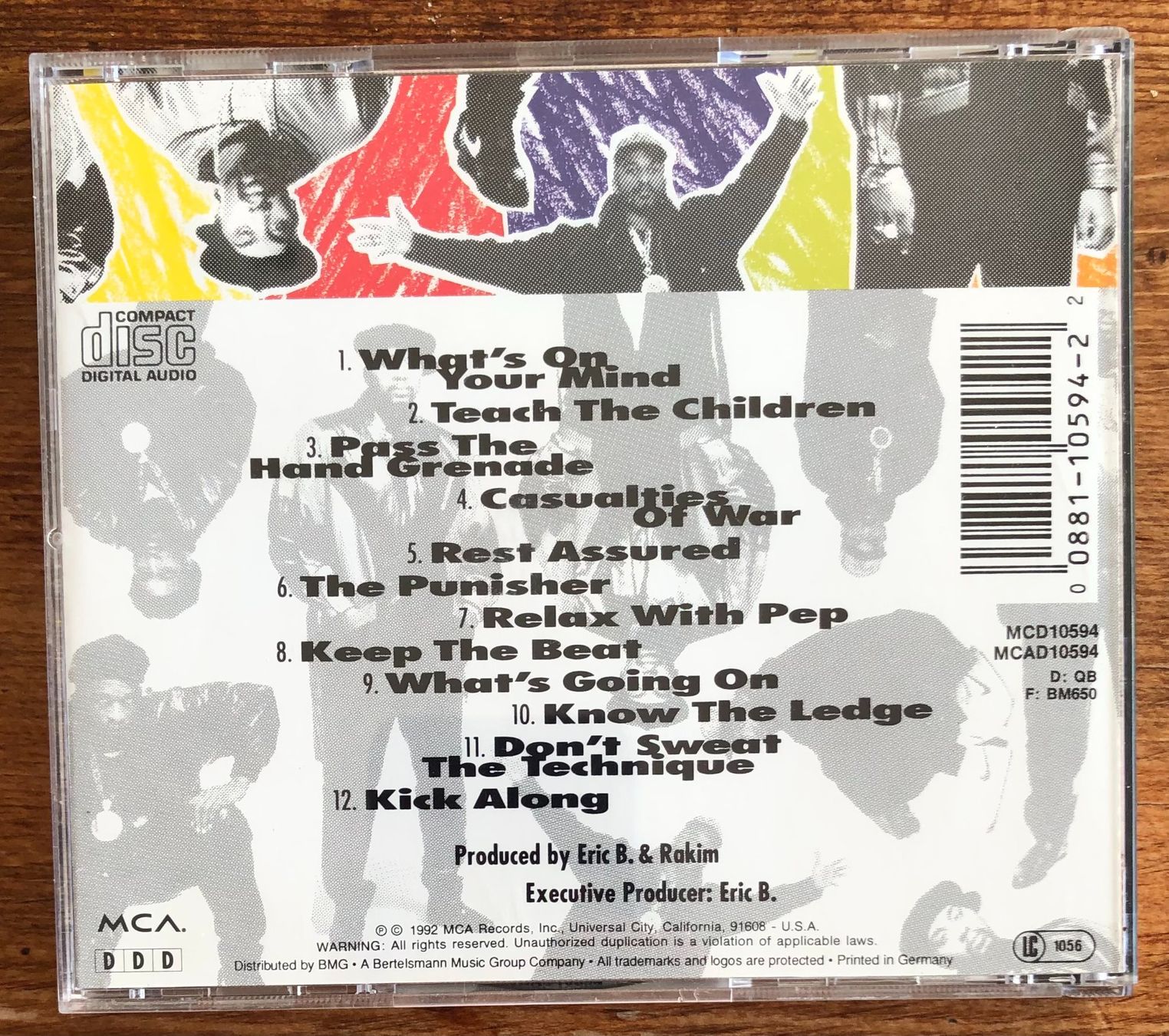 CDs: Eric B. & Rakim – Don't Sweat The Technique CD – Gebraucht aus Luzern von Schlafenicht00 1