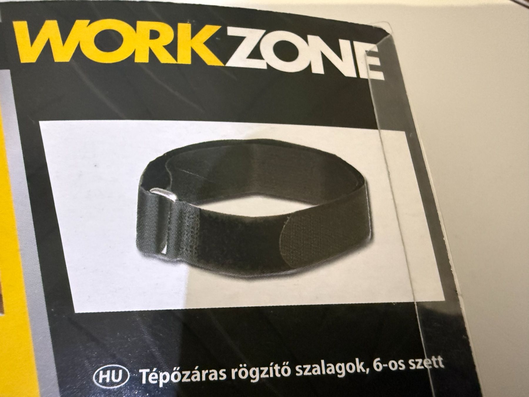 Nastri decorativi: Klett-Kabelbinder 4+2 Stk, mit Metallbügel, Workzone – Nuovo e nell'imballaggio originale da Unterengstringen venduto da Tnovus 4