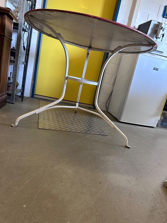 Alte Metal Garten Rundtisch Kaufen auf Ricardo