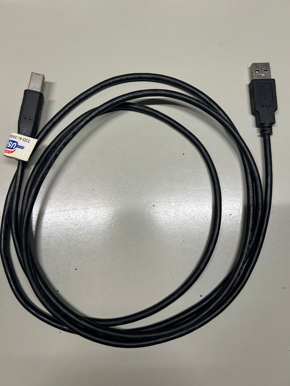 Kabel: Cavo USB 2.0 con connettore da USB Tipo A a USB Tipo B – Gebraucht aus Giubiasco von LorisVale