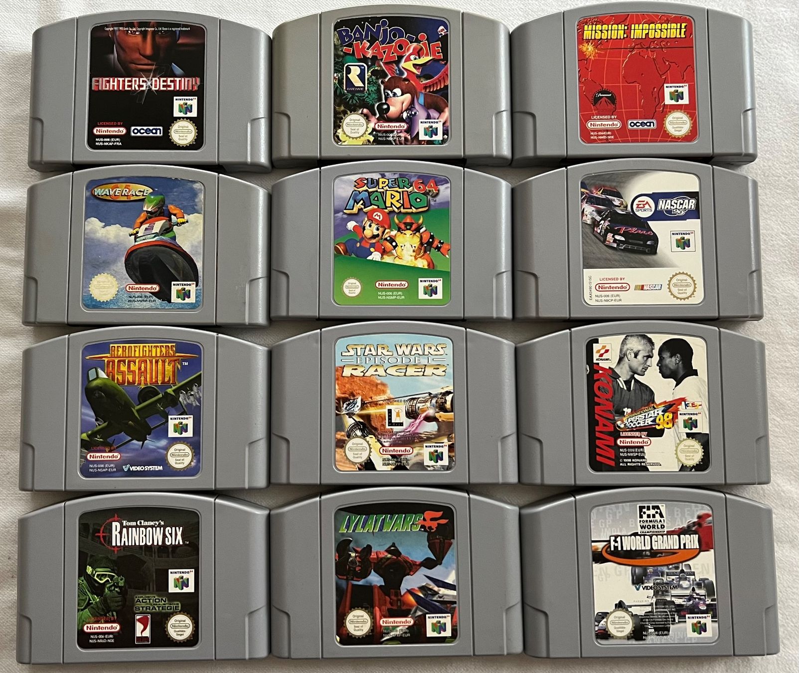 Nintendo Console: Nintendo 64 ink. Expansion Pak & 2 Controller & 12 Games TOP – Usato da Rebstein venduto da gimmma 3